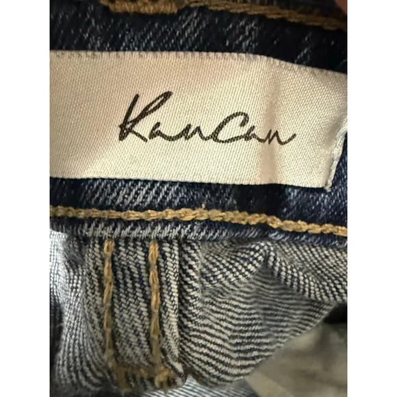 KanCan Bootcut Jeans Size 13/30 Distressed Medium Wash Stretch Denim - Picture 8 of 9